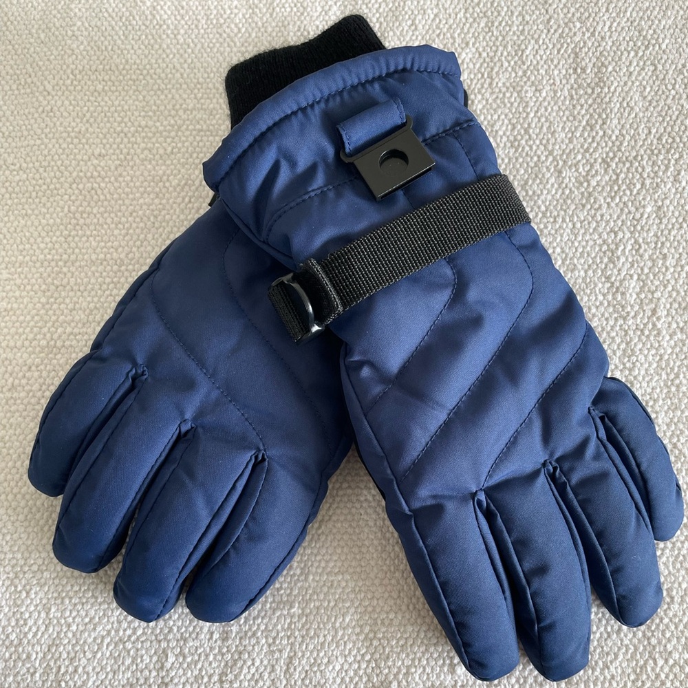 Kids' Ski Gloves - All in Motion - Navy Blue - 8-14 years - Picture 2 of 11
